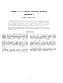 An Index of U.S. Voluntary Engineering Standards. Supplement