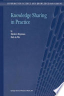 Knowledge Sharing in Practice Book