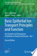 Basic epithelial ion transport principles and function.