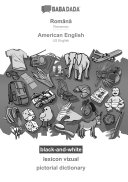 BABADADA black-and-white, Română - American English, lexicon vizual - pictorial dictionary