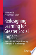 Redesigning Learning for Greater Social Impact