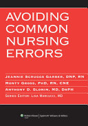 Avoiding Common Nursing Errors Pdf/ePub eBook