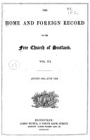 The Home and Foreign Record of the Free Church of Scotland