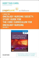 Core Curriculum for Oncology Nursing Pageburst E book on Vitalsource