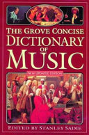 The Grove Concise Dictionary of Music