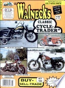 WALNECK'S CLASSIC CYCLE TRADER, OCTOBER 1996 PDF Book By Causey Enterprises, LLC