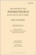 The history of the Jewish people in the age of Jesus Christ