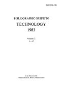 Bibliographic Guide to Technology