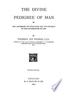The Divine Pedigree of Man Book