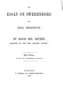 Read Pdf An Essay on Swedenborg and his mission  Third edition  revised and considerably enlarged