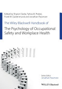 Read Pdf The Wiley Blackwell Handbook of the Psychology of Occupational Safety and Workplace Health