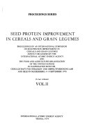 Seed Protein Improvement in Cereals and Grain Legumes