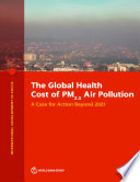 The Global Health Cost of PM2 5 Air Pollution Book