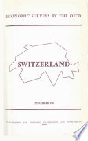 OECD Economic Surveys  Switzerland 1961