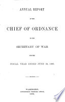 Annual Report of the Chief of Ordnance    