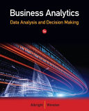 Business Analytics  Data Analysis   Decision Making Book