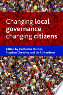 Changing local governance, changing citizens