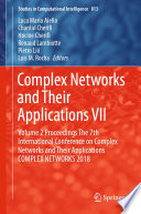 Complex Networks and Their Applications VII Book