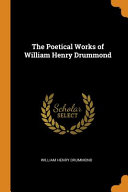 William Henry Drummond Books, William Henry Drummond poetry book