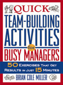 Quick Team-Building Activities for Busy Managers Pdf/ePub eBook