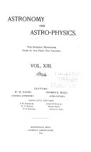 Astronomy and Astro-physics