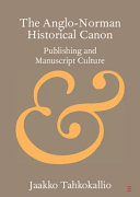 The Anglo Norman Historical Canon