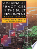 Sustainable Practices in the Built Environment Book