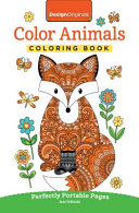 Color Animals Coloring Book Book