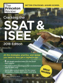Cracking the SSAT and ISEE, 2018 Edition