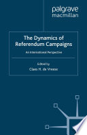 The Dynamics Of Referendum Campaigns
