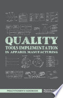 Quality Tools Implementation in Apparel Manufacturing Book