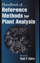 Handbook of Reference Methods for Plant Analysis