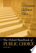 The Oxford Handbook of Public Choice