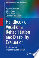 Handbook of Vocational Rehabilitation and Disability Evaluation Book