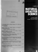 Natural Disaster Science
