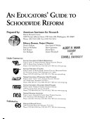 An Educators Guide To Schoolwide Reform