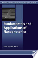 Book Fundamentals and Applications of Nanophotonics Cover