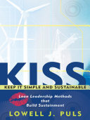KISS: Keep It Simple and Sustainable