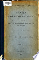 Awards  Agreements  Orders  Etc   Made Under the Industrial Conciliation and Arbitration Act  the Apprentices Act  the Labour Disputes Investigation Act  and Other Relevant Acts     Book