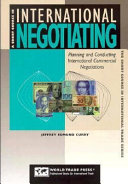 A Short Course in International Negotiating