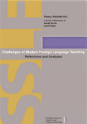 Challenges of Modern Foreign Language Teaching