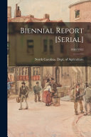Biennial Report [serial]; 1950/1952