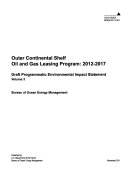 Outer Continental Shelf Oil and Gas Leasing Program, 2012-2017