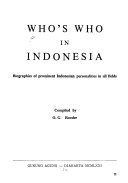 Who's who in Indonesia