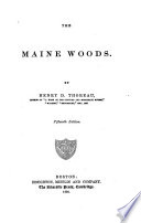 The Maine Woods