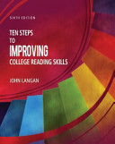 Ten Steps to Improving College Reading Skills Book