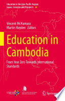Education in Cambodia Book