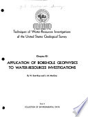Techniques of Water resources Investigations of the United States Geological Survey Book