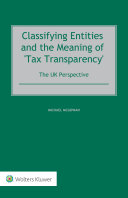 Classifying Entities and the Meaning of 'Tax Transparency'