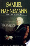 Samuel Hahnemann Book